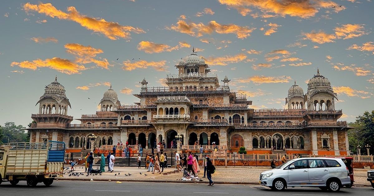 Albert Hall Museum in Ram Niwas Garden, Jaipur