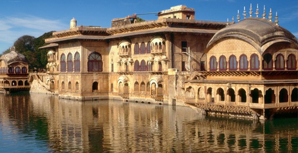 Heritage palace architecture in Rajasthan