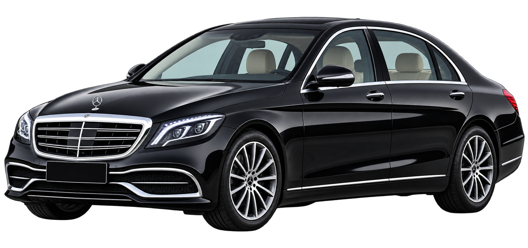 Luxury Sedans & SUVs available for hire with driver